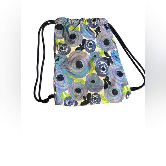 Floral Drawstring Backpack - Picture 2 of 3